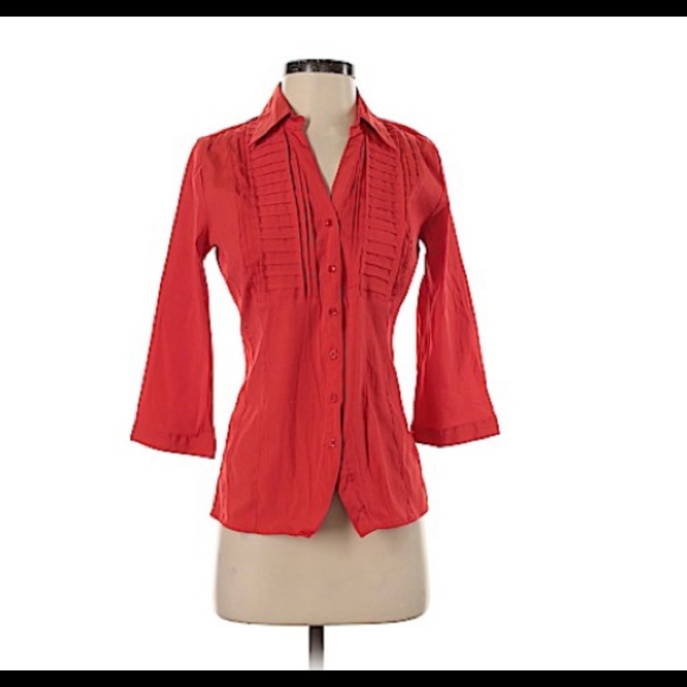 Button-Down Tie-around Blouse P65
